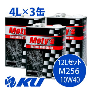 Moty's M256 10W-40 4L×3 12LZbg eB[Y GWIC 10W40