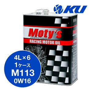 Moty's M113 SAE 0W16 4L×6 1P[X GWIC eB[Y 0W-16