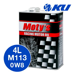Moty's M113 SAE 0W8 4L×1 GWIC eB[Y 0W-8