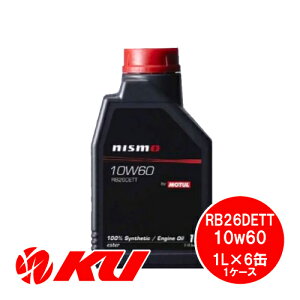 jX RB26DETT 10W-60 1L×6 GWIC NISMO MOTUL / `[ 10W60