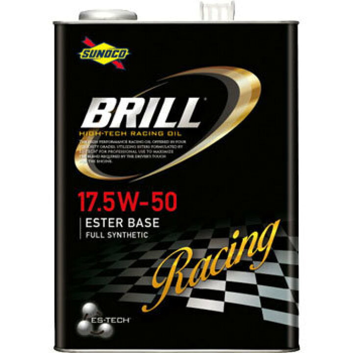 楽天市場 Sunoco Brill エンジンオイル 17 5w 50 4l 1缶 スノコ ブリル 100 化学合成 ターボ車 ロータリーエンジン ガソリンエンジン ディーゼルエンジン エンジンオイル通販 Ku楽天市場店