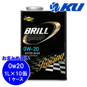 SUNOCO BRILL 0W-20 1L×10 1P[X GWIC XmR u 100%w NARzC 0W20