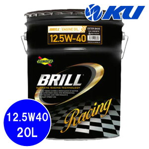 SUNOCO BRILL 12.5W-40 20L×1 GWIC XmR u 100%w 12.5W40