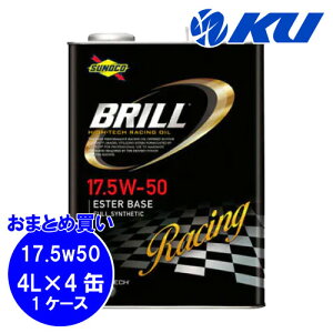 SUNOCO BRILL 17.5W-50 4L×4 1P[X GWIC XmR u 100%w 17.5W50