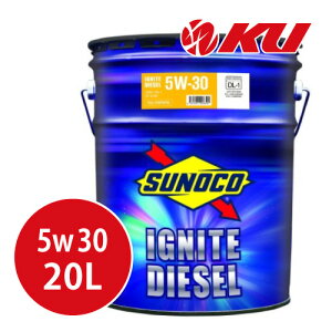 SUNOCO IGNITE DIESEL 5W-30 DL-1 20L×1 DL-1 / SH / CF-4 GWIC XmR COiCgfB[[ FULL SYNTHETIC 5w30 DL1