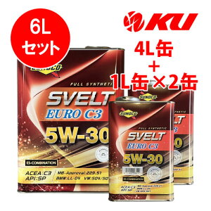 SUNOCO Svelt EURO 5W-30 y6Lz 4L×1+1L×2 6LZbg API:SP ACEA C3 S GXez XmR XFg [ 5w30 GWIC
