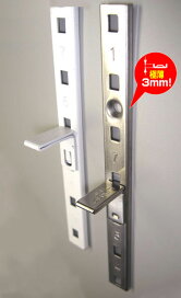 楽天市場】MIWA 美和ロック LA52、LO52 レバーハンドル丸座セット 