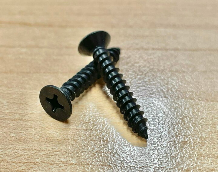 楽天市場】ステンレス タッピングビス（+）A皿 4×25 黒 ブラック塗装 