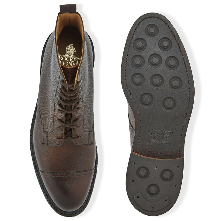 楽天市場 Crockett And Jones Coniston ワイズe クロケット ジョーンズ ダービーブーツ コニストン ダーク ブラウンイギリス製 革靴 Ukサイズ５ １３日本サイズ23 5cm 31 5cm ダイナイトラバーソール くじらracing