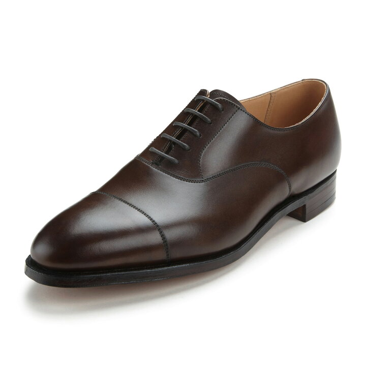 楽天市場 Crockett And Jones Connaught ワイズe クロケット ジョーンズ コノート オックスフォードシューズ ダークブラウン 茶 ストレートチップイギリス製 革靴 Ukサイズ５ １３日本サイズ23 5cm 31 5cm くじらracing