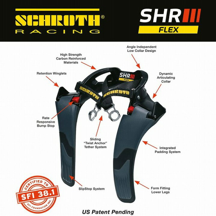 楽天市場】SCHROTH シュロス ハンス デバイス Hans Device SHR FLEX 