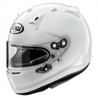 【現役プロも使用】 Arai アライ GP-7 FRP ヘルメット ホワイト 白 Snell SA2020＆FIA8859-2015 4輪 レー…