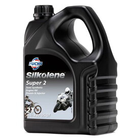 本国生産品 Silkolene スーパー2 【 バイク 2輪 オートバイ エンジンオイル ENGINE エンジン オイル メンテナンス 】