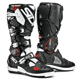 Sidi シディ CrossFire 2 SRS Motocross Boots. Colour Black / White 【 モトクロス Motocross MX オフロード オートバイ ブーツ 靴 boots シューズ 】