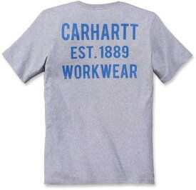 Carhartt カーハート Workwear Graphic Pocket T シャツ カラー:ライトグレー
