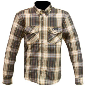 Merlin マーリン Axe Reinforced Motorcycle Riding Shirt Colour Brown 【 バイク 2輪 ジャケット かっこいい お洒落 モーターサイクル オートバイ テキスタイル 】