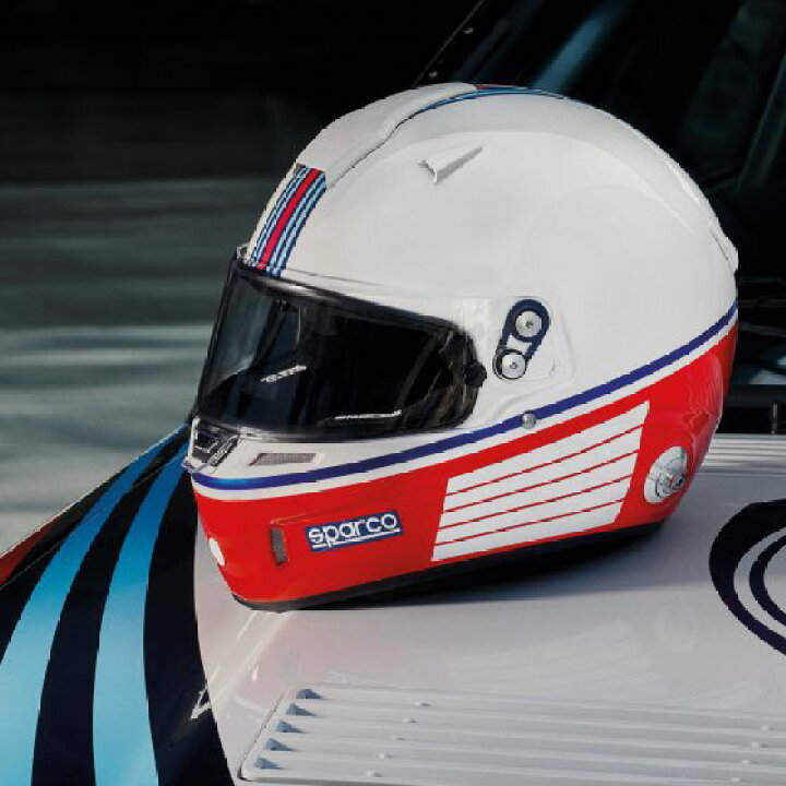楽天市場】sparco スパルコ Air Pro RF-5W Martini Racing Helmet 