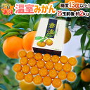 【8/5限定！全額ポイントバックの大チャンス】佐賀産 JAからつ ”唐津 温室みかん” 25玉前後 約2kg 糖度13度以上！ 化粧箱 ハウスみかん【予約 6月以降】 送料無料