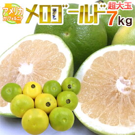 ”カリフォルニア産 メロゴールド” 超大玉 7〜11玉前後 約7kg前後【予約 11月末以降】 送料無料