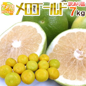 ”カリフォルニア産 メロゴールド” 訳あり 約7kg前後 大きさおまかせ【予約 11月末以降】 送料無料