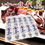 青森 マルヨ水産 ”いか一夜干し” 約170〜200g前後 2枚×《10袋》 真空パック入り アルゼンチンマツイカ…