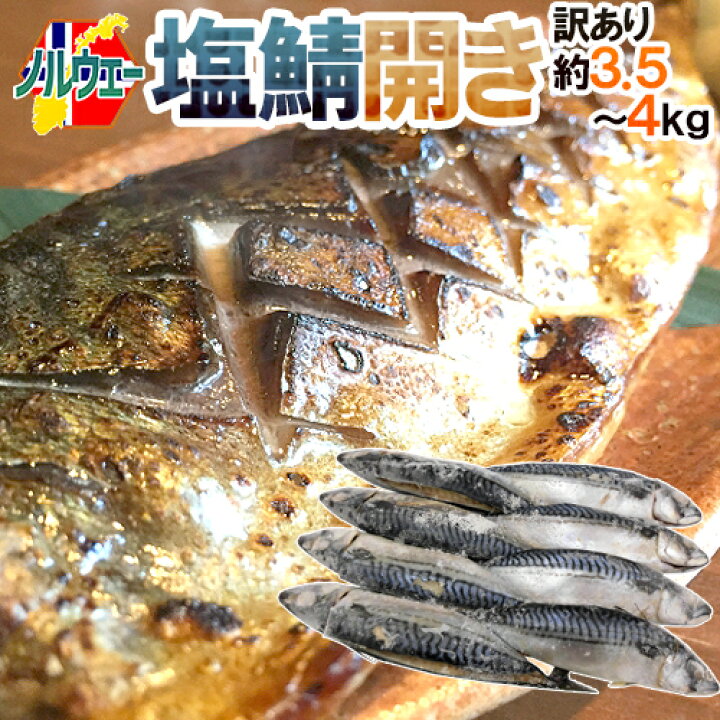 楽天市場】ノルウェー ”塩鯖開き” 訳あり 8〜10尾前後 約3.5〜4kg 背開き 塩サバ 送料無料 : くらし快援隊〜お中元お歳暮ギフト 楽天市場】ノルウェー ”塩鯖開き” 訳あり 8〜10尾前後 約3.5〜4kg 背開き 塩サバ 送料無料 : くらし快援隊〜お中元お歳暮ギフト