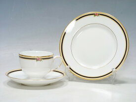 【中古】WEDGWOOD ウェッジウッド ティーカップ＆ソーサー プレート クリオ リー