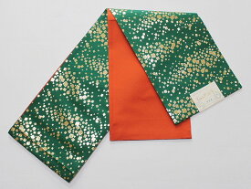 正絹七歳用袋帯 G0488-01 送料無料 祝い帯 七才用女児の帯 日本製 お仕立て（かがり）無料　七五三用の帯