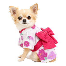 犬用浴衣 K5152-4S-03 送料無料 在庫処分 サイズ4S 和風犬のゆかた 着物姿 犬の服 姫用のきもの ドッグウエアー ペットグッズ