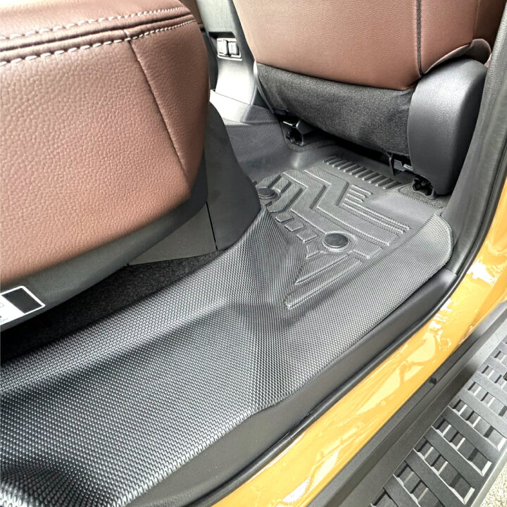 楽天市場】新型 ランドクルーザー 250系 フロアマット セカンド サード 