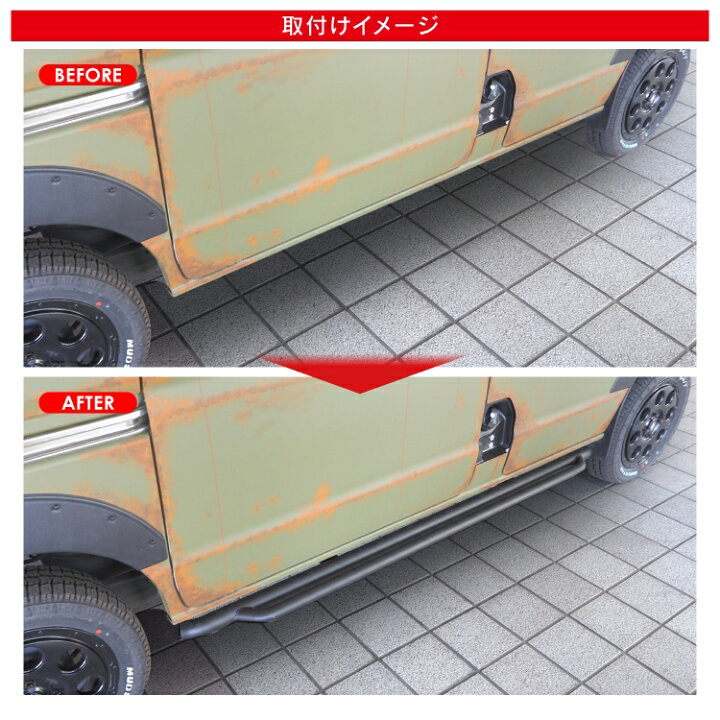 楽天市場】【予約】エブリイバン DA17V エブリイワゴン DA17W サイド 