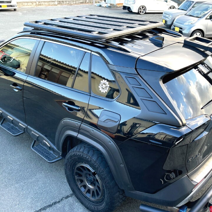 楽天市場】RAV4 50系 PHEV パーツ ルーフラック アルミ製 トヨタ 新型 