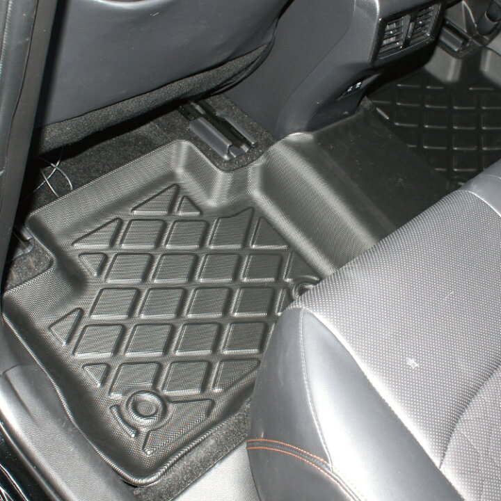 楽天市場 Rav4 50系 Phv パーツ フロアマット 運転席 助手席 後部座席 新型rav4 アクセサリー カーマット 内装パーツ 車 マット カバー 4dフロアマット ゴムマット ラバーマット 防水マット 立体マット カスタムパーツ トヨタ 3p セット 保護マット くるまドットコム