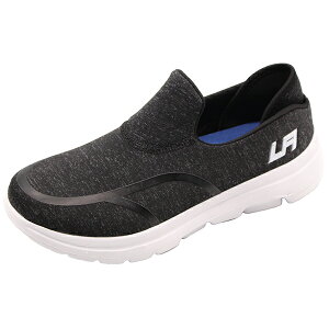スリッポン レディース 靴 スニーカー 黒 ブラック グレー 防水 雨 軽量 軽い おしゃれ 2way かかとが踏める 低反発 厚底 疲れにくい ちょい履き ウォーキングシューズ ラーキンス LARKINS L-783