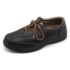 スニーカー メンズ 靴 黒 ブラック ブラウン カジュアル 軽量 軽い 滑りにくい ジッパー ウィルソン Wilson 1707