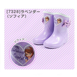ディズニープリンセスアリエルソフィアレインブーツ子供キッズジュニア長靴DisneyPRINCESS