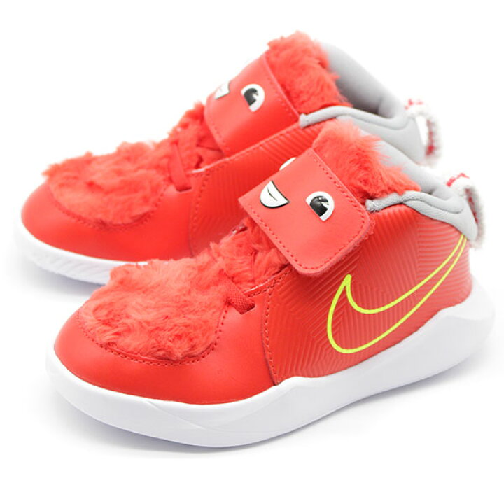 楽天市場 ナイキ Nike スニーカー ベビー キッズ 靴 赤 レッド 軽量 ベビーシューズ Team Hustle D 9 Lil Td Ct4066 靴のニシムラ