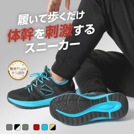 【今だけ 9,900円が5,990円】スニーカー メンズ 靴 黒 ブラック 灰色 グレー カーキ 4E 幅広 疲れない インソール 履きやすい 歩きやすい 滑らない 通気性 厚底 ウォーキング ランニング ダイエット 体幹 トレーニング 大きいサイズ EVOLVI エボルヴィ EV-1001 EV-2002