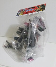 『グランドキング 350 ピンク＆ブラック クリア』ソフビ
