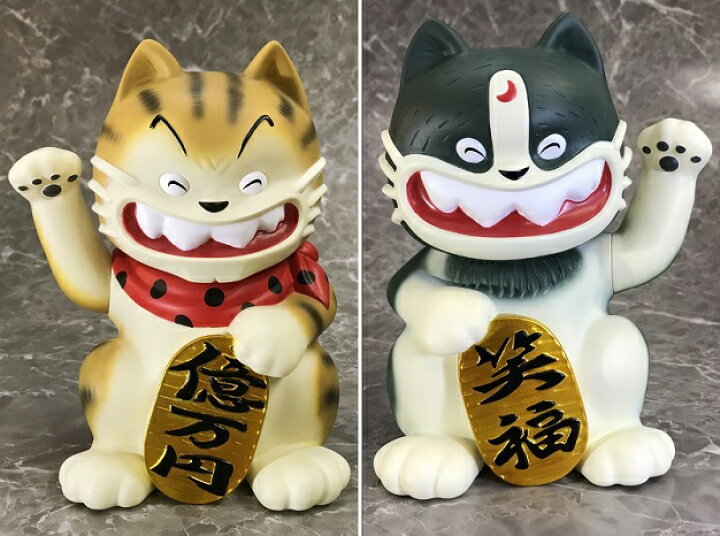 楽天市場】『じゃりン子チエシリーズ 招き猫・小鉄＆アントニオJr 