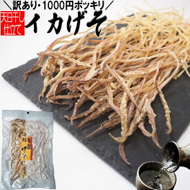 ＼先着30枚・朝まで15%OFFクーポン 20日9:59迄／ 剣先イカ スルメ いかげそ するめ げそ 訳あり 1000円ポッキリ 送料無料 いか下足 剣先するめ 120g 珍味 無添加 天日干しゲソスルメ イカゲソ おつまみ 乾物 するめあし 酒の肴 取り寄せ 乾物 スルメイカ 釼先 焼き方 surume