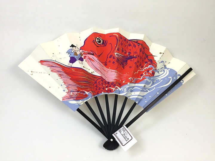楽天市場】【飾扇】鯛と恵比寿(台兼用箱入) : 京都の竹屋さん おのちく