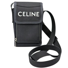 【本物保証】 【京都屋質店】【CELINE　セリーヌ】ショルダーバッグ トレッキング モバイルポーチ ショルダーポーチ ナイロン　10K032EIY メンズ ポシェット 【中古】【PAWN SHOP】【質屋出品】