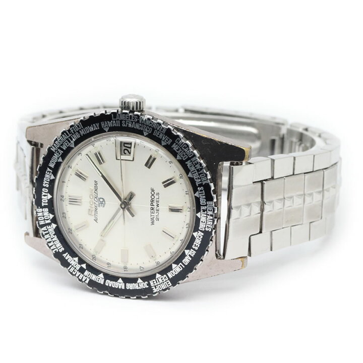 楽天市場】Ricoh Automatic Calendar 30 World Time Bezel 1960