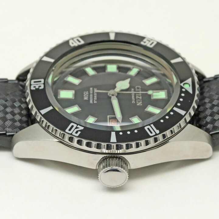 楽天市場】Citizen Automatic Diver Vintage 150m Ref.4-600851Y 