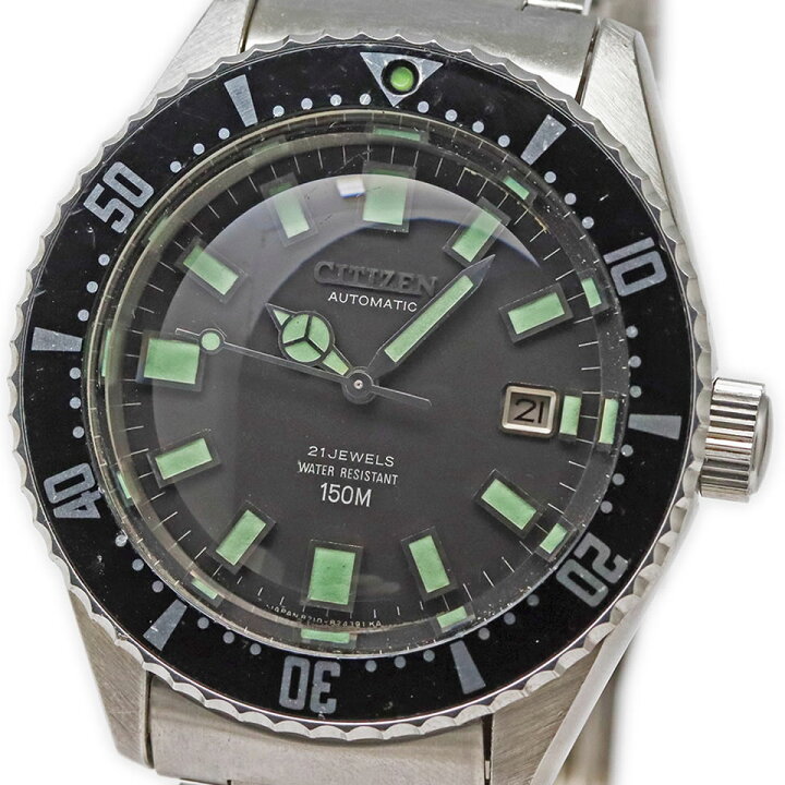 楽天市場】Citizen Vintage Challenge Diver 150M Ref.4-820789Y 