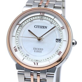 CITIZEN EXCEED EUROS CB3024-52Wシチズン エクシード エコ・ドライブ電波時計 CB3024-52W【中古】【ブランド腕時計】【国産腕時計】【PAWN SHOP】【質屋出店】【本物保証】 【京都屋質店】