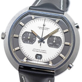 Hamilton Chrono-Matic Fontainebleau 11001-3ハミルトン クロノマチック フォンテーヌブロー 11001-3 オーバーホール済み【中古】【PAWN SHOP】【質屋出店】【鑑定済 商品】【本物保証】 【京都屋質店】