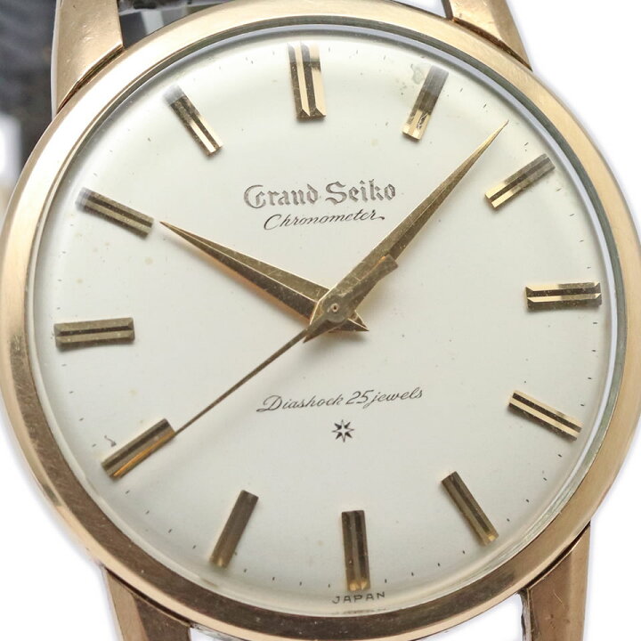 楽天市場】GRAND SEIKO 1st MODEL   1960グランドセイコー ファーストモデル 彫り文字盤  J14070 14K金貼り 1960年頃 オーバーホール済み 【ブランド腕時計】【PAWN SHOP】【質屋出店】【本物保証】 【京都屋質店】 :  京都屋質店