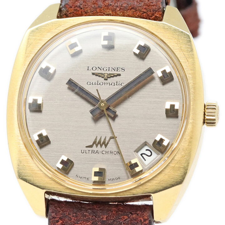 楽天市場】Longines Ultra-Chron 18K Ref.8360-4 Cal.431ロンジン 